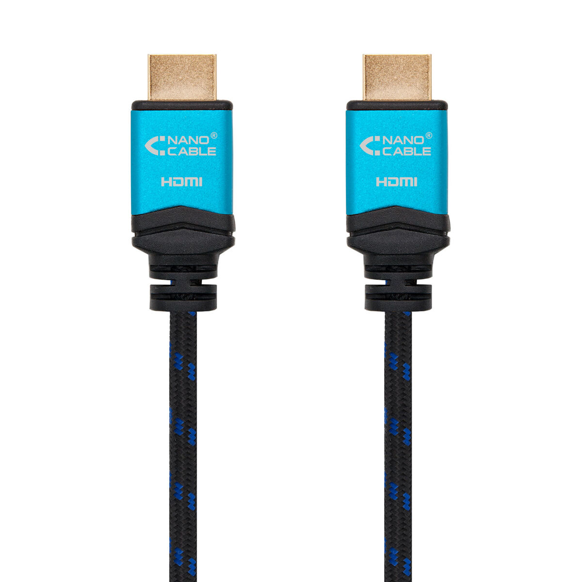 Cavo HDMI NANOCABLE 10.15.3700 V2.0 Nero 50 cm